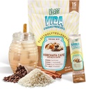 Hydration + Energy Electrolyte Drink Mix - Coffee Horchata Agua Fresca Flavor 124; Sukkerfrit pulver med koffein, L- Theanine, kokos vand & mineraler