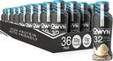 OWYN Kun hvad du behøver Pro Elite Vegan High Protein Keto Shake, 32g Protein, 9 Aminosyrer, Omega-3, Prebiotika, Workout og Inddrivelse, 0g Net Carbs, Zero Sugar (Vanilla, 12 Fl Oz (Pack of 36)
