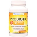 Wonder Laboratories Probiotic 30 Billion God Bacteria (8 Lactobacillus Strains og 2 Bifidobacterium Strains), Ernæringsmæssigt Support et sundt fordøjelsessystem, 120 Kapsler