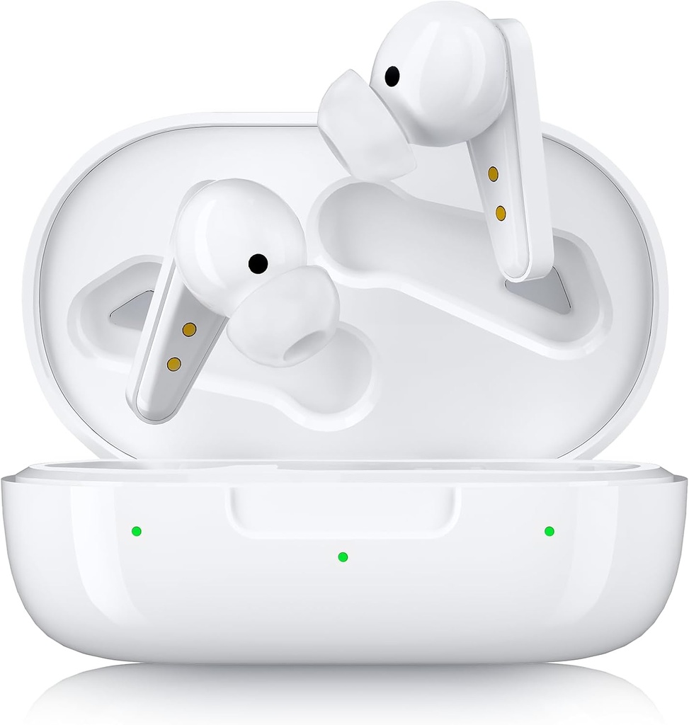 Kingwell OTC Hearing Aids Rechargeable, Bluetooth Hearing Aids for Seniors with Smart App, Authentic Sound Quality, 32 DSP Channel Noise Cancellation, for Mild to Severe Hearing Loss, White