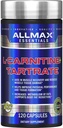 ALLMAX Nutrition L- Carnitin + tartrat, 120 Kapsler