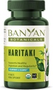 Banyan Botanicals Haritaki Tablets - Certified Organic Terminalia Chebula - Understøtter afgiftning og foryngelse * - 90 Tablets - Ikke-GMO bæredygtigt sour Certified Fair for Life Fair Trade