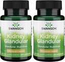 Swanson Nyre Glandulær 500 mg 60 Caps 2 Pack