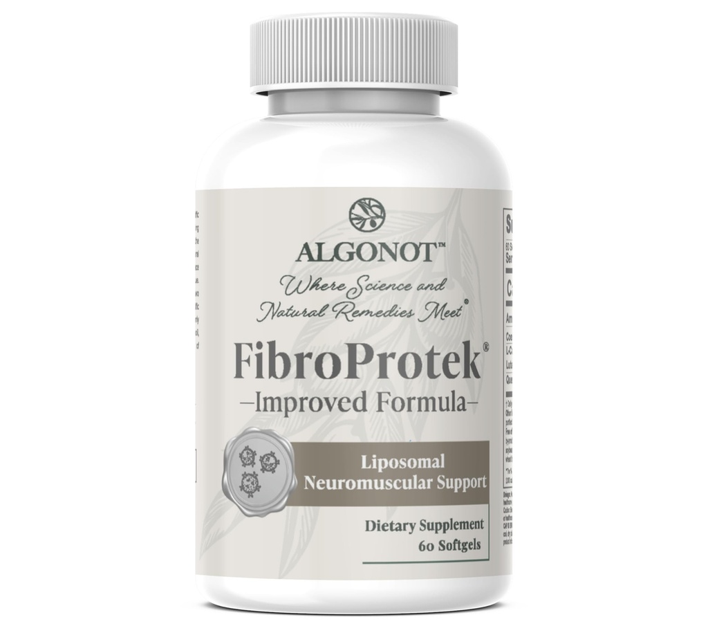 FibroProtek 1 Pack, Læge Anbefalet - Luteolin & Quercetin Inkluderet i en eksklusiv kombination af ingredienser herunder Olive Pomace Oil