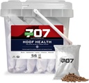 Formel 707 Hoof Health Equine supplement, daglige friske pakker, 56 dages forsyning - biotin, Aminosyrer, og mineraler til at forbedre og støtte sunde heste køer