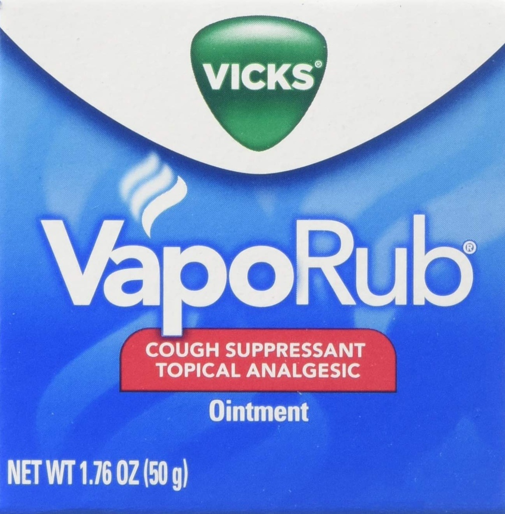 Vicks VapoRub Salve, 1,76 Ounce (pakning med 1 stk.)