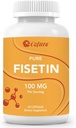 Fiskein Kosttilskud, 100 mg af naturlige bioaktive Flavonoid, Ægte 98% Pure, Aging Support, Non- GMO, Gluten- Free, 60 kapsler, 60 Servere