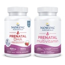 Nordiske Naturals Prenatal Starter Pack - Prenatal DHA og Prenatal Multivitamin Tablets