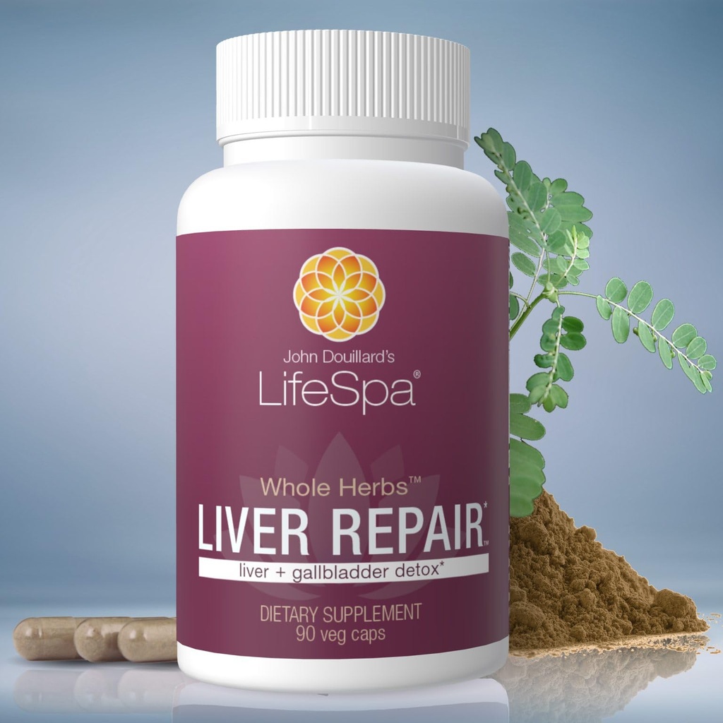 LifeSpa hele urter lever reparation af 124; lever Detox • 124; lever rense og reparation af 124; sundhed kosttilskud til lever sundhed • 124; støtter lever og galdeblære Detox • 124; 90 kapsler • 124; 475mg