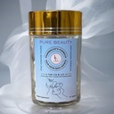 Pure Beauty by LL Supplement - Glow- Boosting Anti- Aging Blend med Collagen, Hyaluronsyre & Resveratrol for Radiant, Hydrated Skin - 60 kapsler