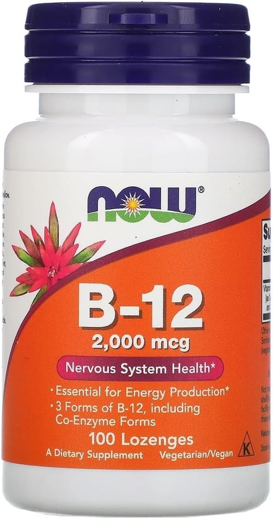 B- 12 2000 mcg 100 Lozenges