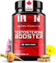 Iron Brothers Kosttilskud Testosteron Booster for mænd, 90 Kapsler; Testosteron Kosttilskud til mænd til at øge muskelvækst