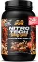 MuscleTech Whey Protein Powder (Chocolate Peanut Butter, 2LB) - Nitro- Tech Whey Protein Isolate Smoothie Mix for Lean Muscle & Fast Recovery - 24g af Whey Gold Protein for kvinder & mænd - Gluten- Free