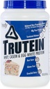 Body Nutrition Trutein High Protein Powder: 45% Whey, 45% Casein, 10% Egg White Protein Shake Mix, Gluten- Free, Lavnatrium, Lavcarb Protein Supplement Pulver til mænd og kvinder, Fødselsdagskage, 2lb