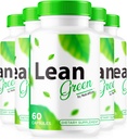 (5 Pack) Lean Green vægttab piller - naturligvis understøtter aktiv livsstil og fitness, Premium Keto piller for vedvarende energi & sundhed, Lean Green Formel, LeanGreen officielle anmeldelse (300 kapsler)
