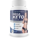 Mega Keto Diet + Cleanse - Help Reduce Gut Bloat - Blast Out Carbs to Support Ketosis Cleanse - Digestive Cleansing Ketogenic Support - Body Cleanse & Liver Cleanse - Help Support Overall Health