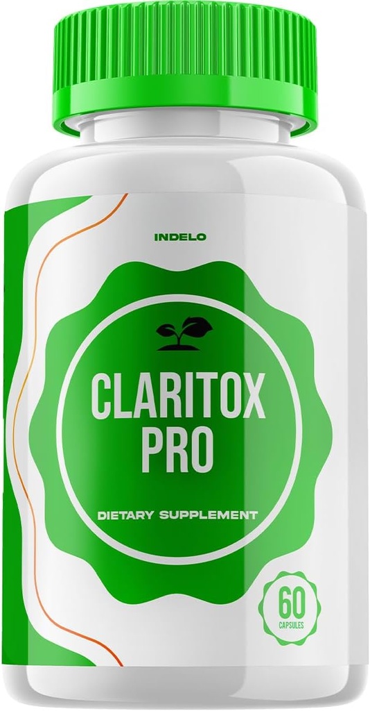 Claritox Pro for Vertigo Kapsler, Claritox Pro for Vertigo Anmeldelser, ClaritoxPro for Vertigo Support Supplement, Maksimal styrke Nootrop Formel Pills, Claritox Pro for Memory, Brain (60 Kapsler)