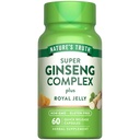 Nature 's Truth Super Ginseng Complex 124; 60 Capsules Measures 124; med Royal Jelly Measures 124; Non- GMO & Gluten Free Supplement