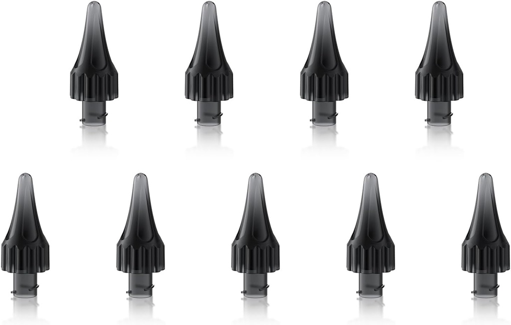 9pcs Ear Wax Removal Ear Cleaner Erstatning Tips, Erstatning Ear Rengøring Kit Soft Tips, Electric Ear Cleaner Erstatning Tips Ear Vanding Tips