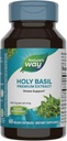 Nature 's Way Holy Basil Premium Extract, Stress Support *, Adaptogen Herb *, 450 mg per Serving, 60 Vegan kapsler (Packaging May Vary)