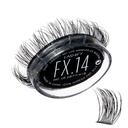 Lashify Fluffy FX 14mm Gossamer gør det selv Eyelash Extensions Refill, For den mest klogeste og fluttery udseende, sort, let false blinker