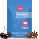 D 'AO Labs Mental Tranquility - Non-Habit Forming - Mental Calmness Supplement - Stress Relax & Tranquil Powder - GUI Pi Tang Traditional kinesisk herbal - Black Cherry & Spice Flavor - 30 Serveringer