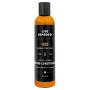 Levende bearded skæg Conditioner, 8 fl oz - Styrker og bløddele Ansigtshår - Made in the USA - All- Natural Ingredients with Biotin, Koffein; 124; 1880 Duft - Bourbon, Bitters, Citrus