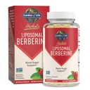 Livets have Liposomal Berberine og Chrom Picolinate for Already Sund Blood Sugar, Glucose Metabolisme og Cholesterol - Probiotika til nem fordøjelse - Ikke GMO, Gluten Free, Kosher, 30 Servere
