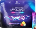 Elektrolyter Hydration Pakninger - Keto Inddrivelse Pulver med kalium, Magnesium, natrium, zink & vitamin C, sukkerfri, Hydration Electrolyte Liquid Drink Mixes, Vegan, Strawberry Lemon (32 Pack)