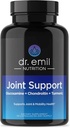 DR. EMIL NUTRITION Joint Aid Supplement - Joint Supplement with Glucosamin Chondroitin, MSM & Turmerisk - Joint Health Supplement for Mobility and Discomfort for Mænds and Women * (60 kapsler)
