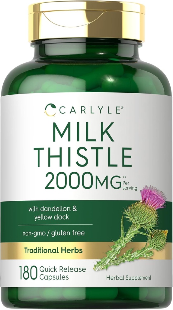 Carlyle Milk Thistle 2000mg
