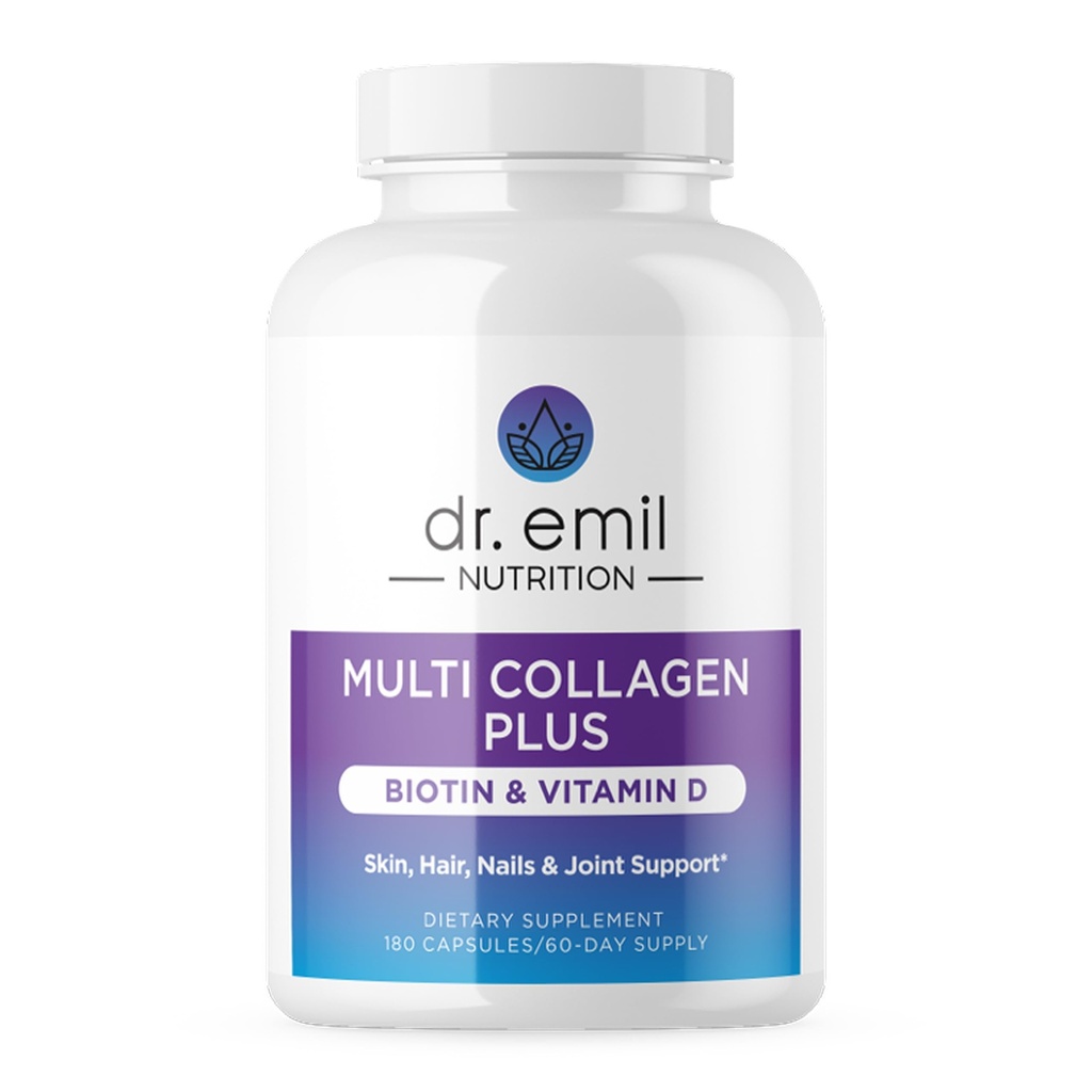 DR. EMIL NUTRITION Multi collagen peptider Plus biotin og D-vitamin