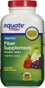 Equate - Fiber Supplement, 90 tyggetabletter (Sammenlign med Fiber Choice)
