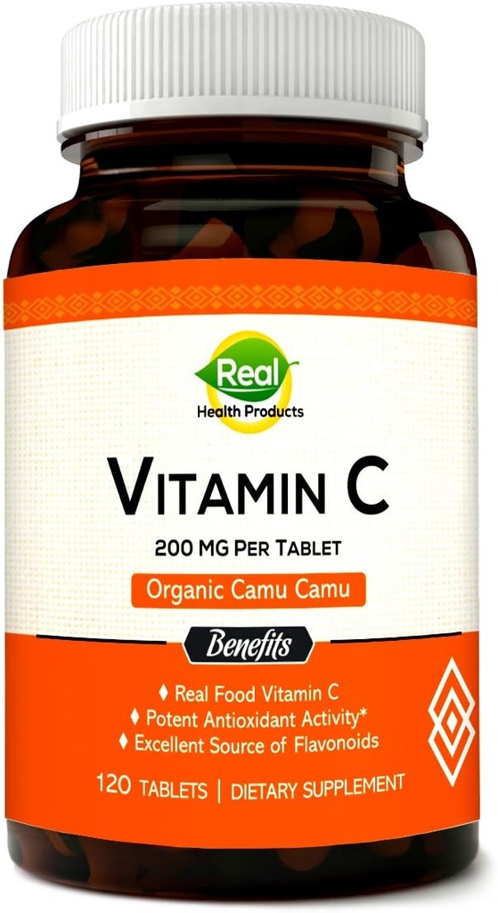 C-vitamin Supplement fra Camu Camu, pakket med naturlige VIT C, Raw Antioxidants - Immunsupport Supplement - Camu Camu Extract. (120 Greve)