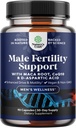 Pre Conception Mand Fertilitet Supplement - Sæden Volume Booster med CoQ10, Maca Root, Methyl Folate & D- Aspartic Acid - Herre Fertilitet Supplement for Sperm Motilitet - Conception for ham, 90 Greve