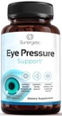 Sunergetic Premium Eye Pressure Support - Eye Pressure Support med Safran, Lutein, Zeaxanthin, Bilberry & Pine Bark - Understøtter Okulær sundhed & Samlet Vision - 30 Greve