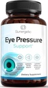 Sunergetic Premium Eye Pressure Support - Eye Pressure Support med Safran, Lutein, Zeaxanthin, Bilberry & Pine Bark - Understøtter Okulær sundhed & Samlet Vision - 30 Greve