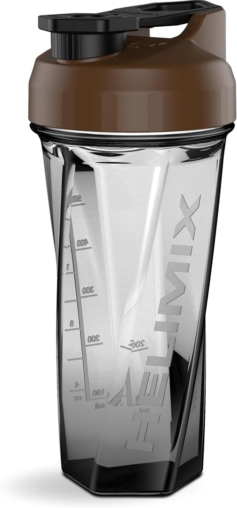 HELIMIX 2.0 Vortex Blender Shaker Flaske Holdes op til 28oz ttesmå 124; Ingen blending Ball eller Whisk MSD 124; USA Lavet 124; Portable Pre Workout Whey Protein Drink Shaker Cup
