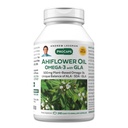 ANDREW LESSMAN Ahiflower Omega-3 med GLA - 240 Softgels - Uniquely Balanced, Plant- baseret kilde til essentielle Omega-3 fedtsyrer. Ingen stomach-upset, giftstoffer eller kviksølv. Let at synke