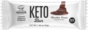 Genius Gourmet Gluten Free Keto Protein Bar, Chokolade Keto Bars, Premium MCT, Lav Carb, Lavsukker (Chokolade drøm, 12 Greve (pakke med 1))