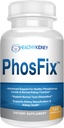 PhosFix 120 Pills Phosphorus Binder med Chitosan til støtte normale Phosphorus Niveauer og Nyre Sundhed. Nyretilskud Optimal sundhed