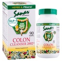 Sanar Naturals Colon Cleanser 2002 - Fiber Supplement, Weight Management Detox og Gut Sundhed for kvinder og mænd - GLP-1 Support - Psyllium Husk Powder, Cascara Sagrada, 90 Kapsler