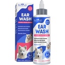 Cat & Dog Ear Cleaner Drops & Wash Solution - Gær Otic Infektion Behandling & Itchy Ear Relief for Pet - Wax Remover & Flush Remedy for any Kæledyr
