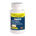 A + Health Dual Action Acetaminophen 250 mg og Ibuprofen (NSAID) 125mg Pain Reliever Caplets, 216 Count