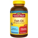 Nature Made Fish Oil Omega 3 Kosttilskud, 1200 mg Softgels, Omega 3 Fish Oil for Sund Heart Support, 230 Softgels, 115 Day Supply