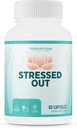 Stressed Out - Mental Focus & Afslapning Supplement - 60 Kapsler - USA Made - 1 Måned Supply