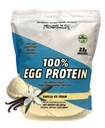 Healthy 'N Fit 100% Egg Protein- Vanilla Ice Cream (2lb): 100% Egg White Protein Plus Natural Peptides. Pure, All Naturally Sweetened Protein