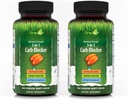 Irwin Naturals Maksimum Styrke 3- in-1 Carb Blocker - 84 Flydende Soft- Gels, pakke af 2 - Neutralisere Kulhydrater - 84 Total Servering