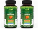 Irwin Naturals Maksimum Styrke 3- in-1 Carb Blocker - 84 Flydende Soft- Gels, pakke af 2 - Neutralisere Kulhydrater - 84 Total Servering
