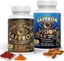 EXIR Eye Vitamin Kosttilskud, sæt af 2, understøtter Retina Macular, 60 kapsler